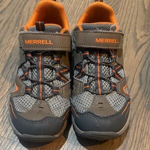 Merrell Kids' Sneakers in Gray and Orange